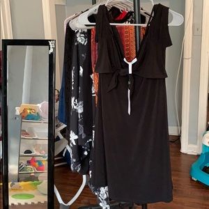 Sheer shirt/dress cute bow NWT